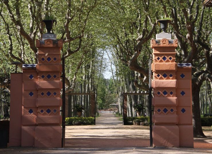 Porta d'entrada al Parc Porta d'entrada al Parc