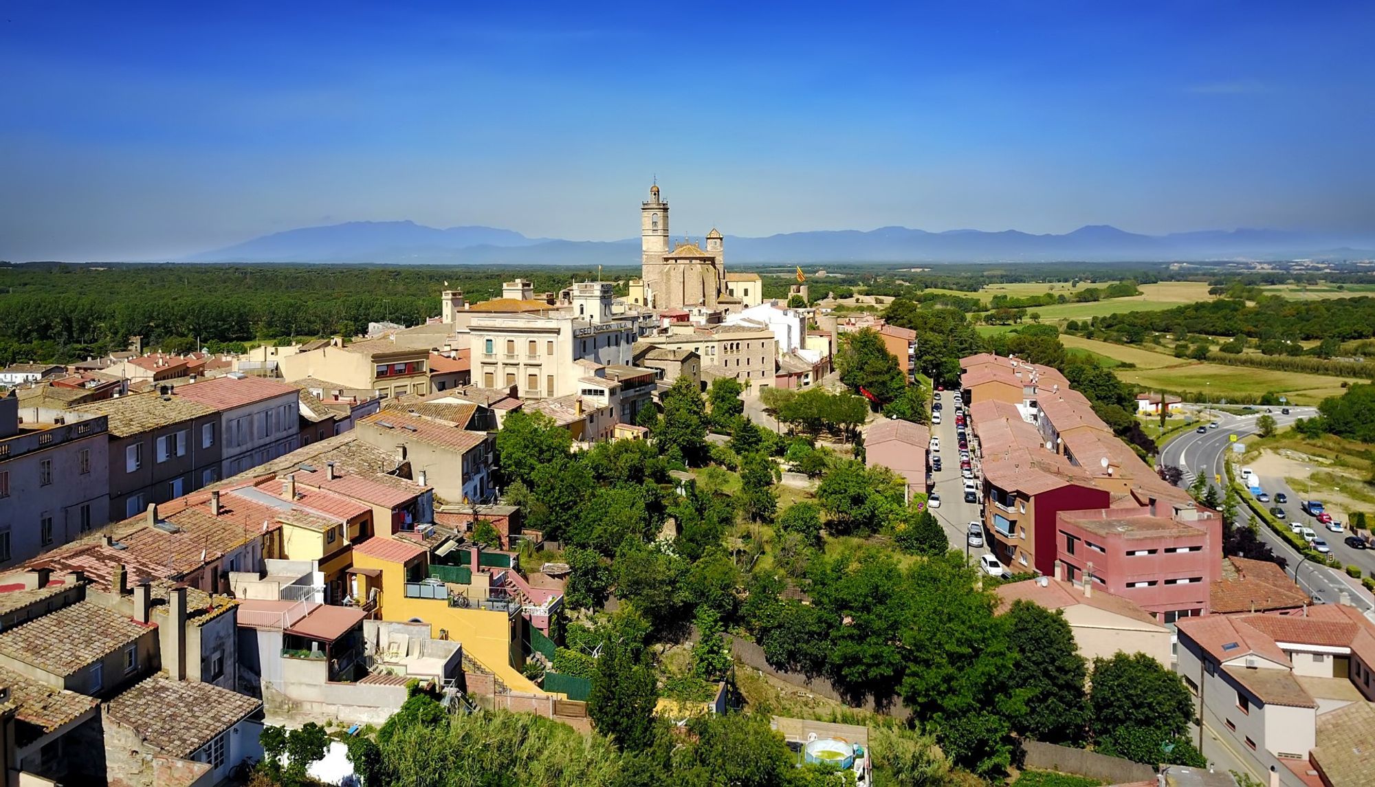 Vista aèria de la vila