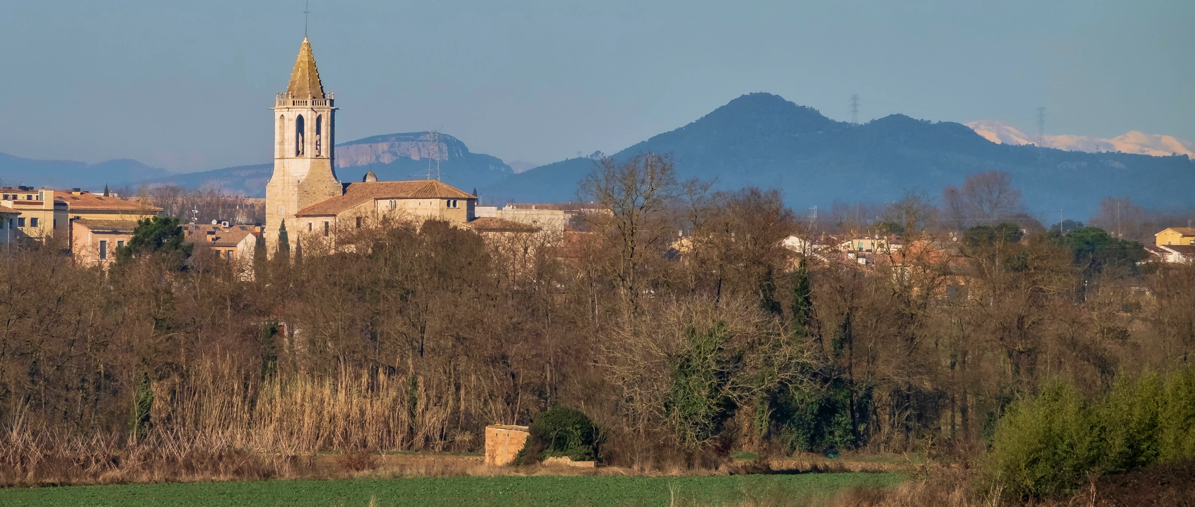 Vista panoramica de la vila