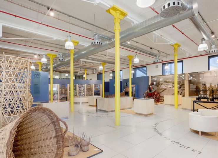 Una sala del Museu Una sala del Museu