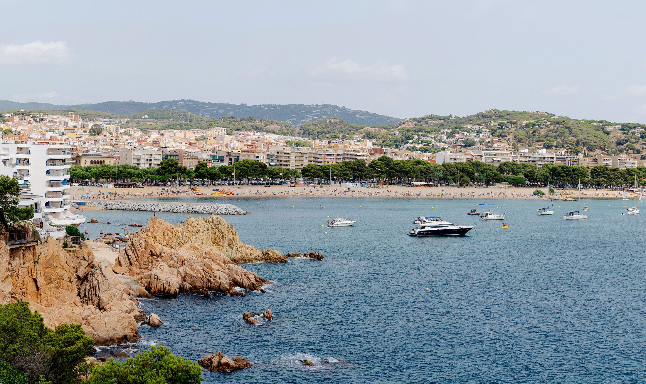La badia de Sant Feliu de Guíxols