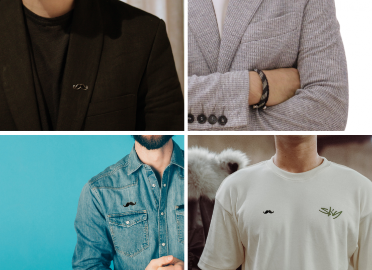 Posa’t el bigoti mosaic homes amb pin Posa’t el bigoti mosaic homes amb pin