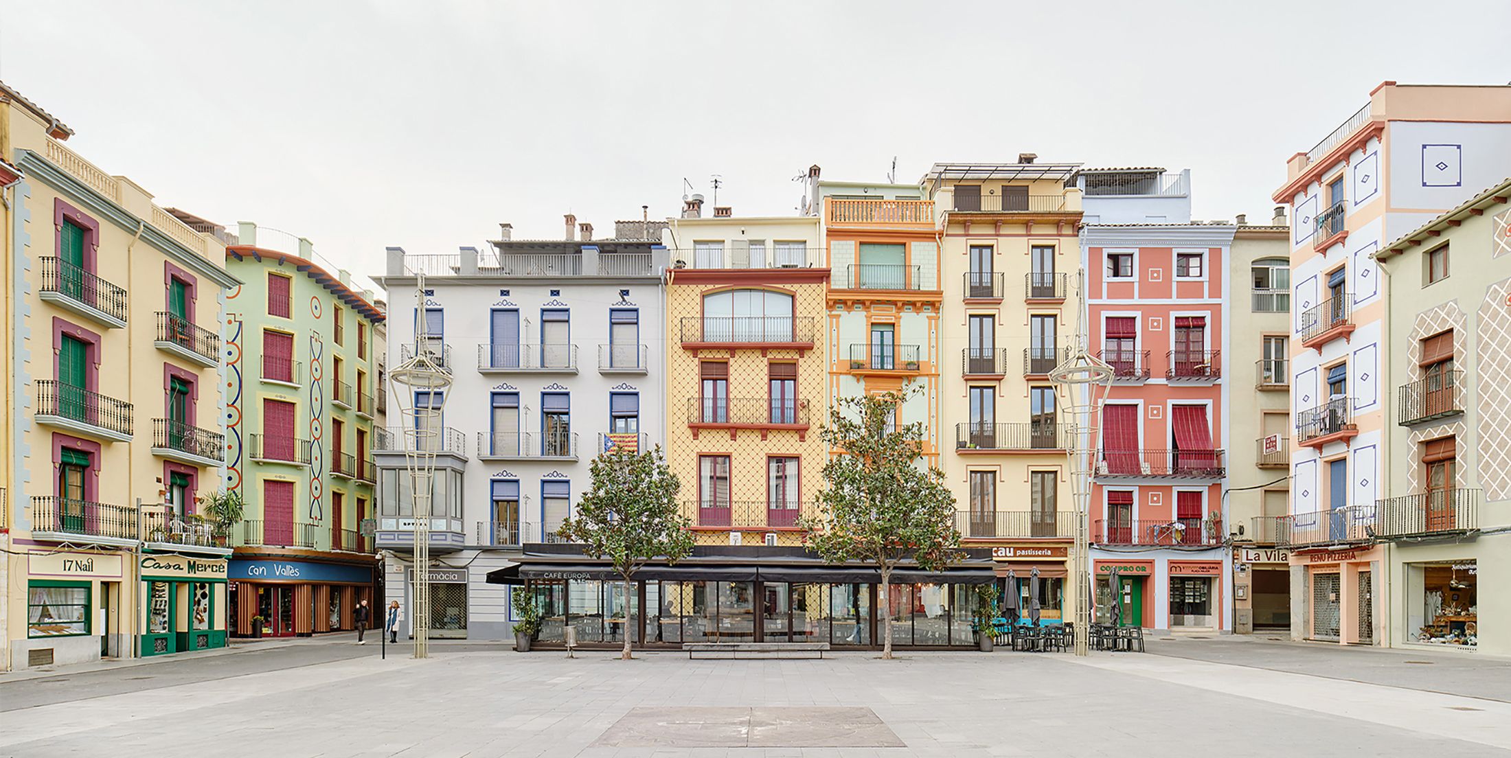 Plaça Major d'Olot.