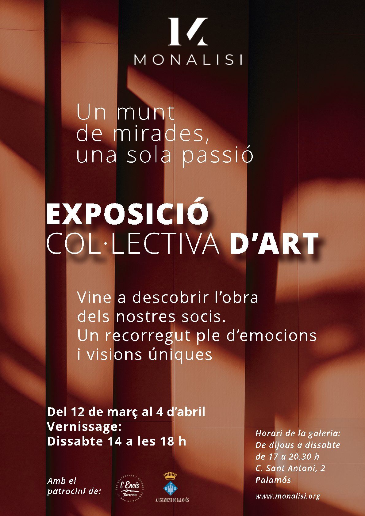 "Un munt de mirades, una sola passió" "Un munt de mirades, una sola passió"