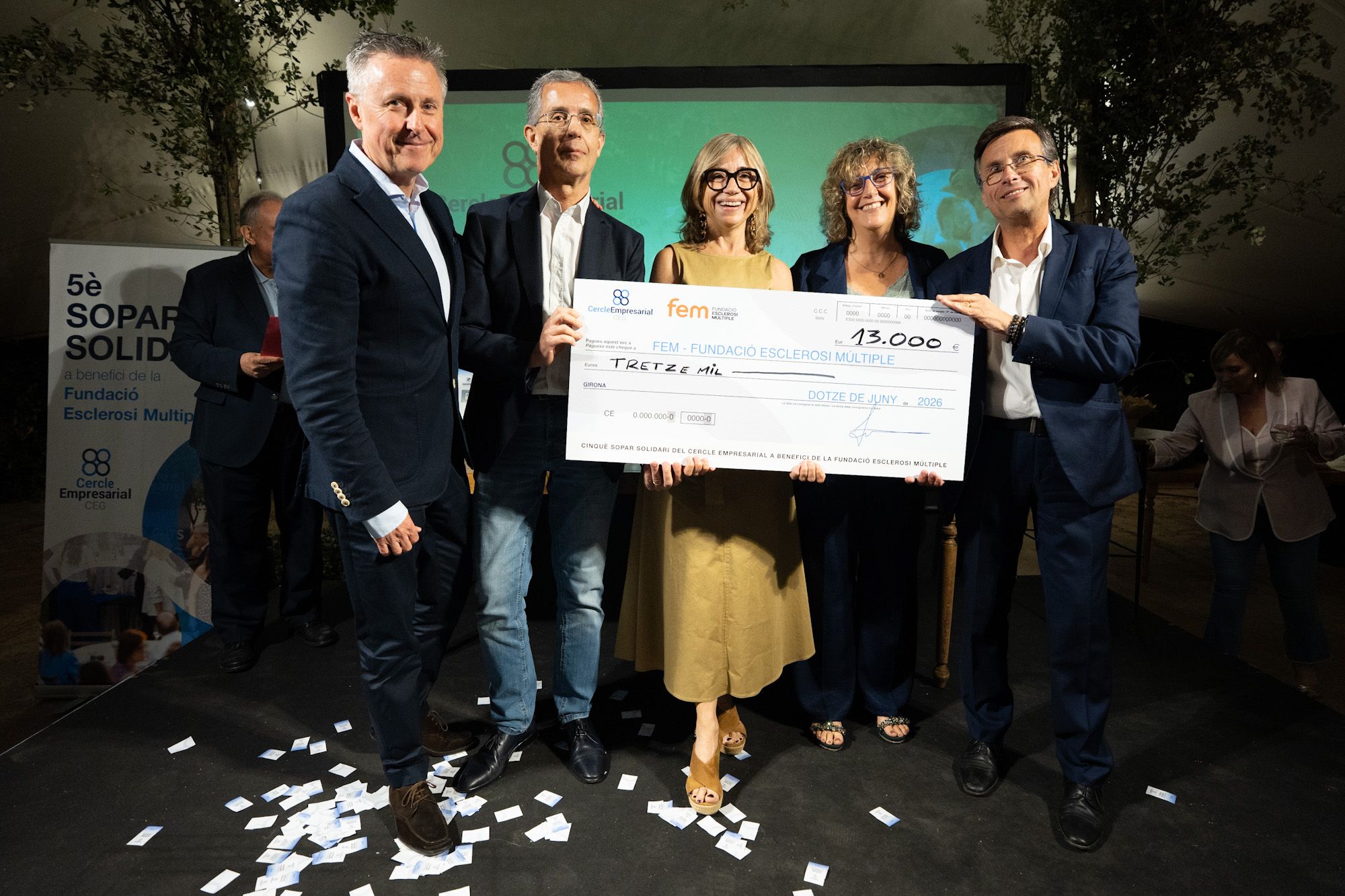 Entrega del Xec Solidari