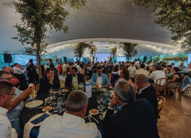 Els 200 comensals que van assistir al sopar solidari