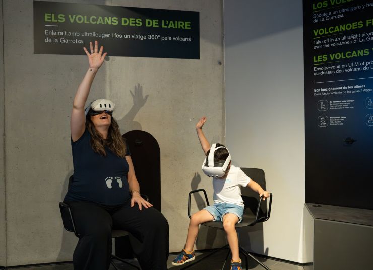 L'Espai Cràter estrena una nova experiència immersiva L'Espai Cràter estrena una nova experiència immersiva