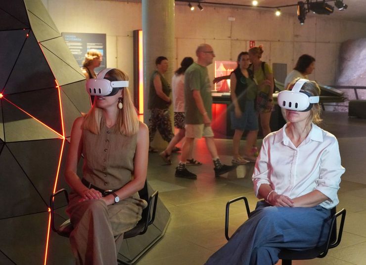 L'Espai Cràter estrena una nova experiència immersiva L'Espai Cràter estrena una nova experiència immersiva