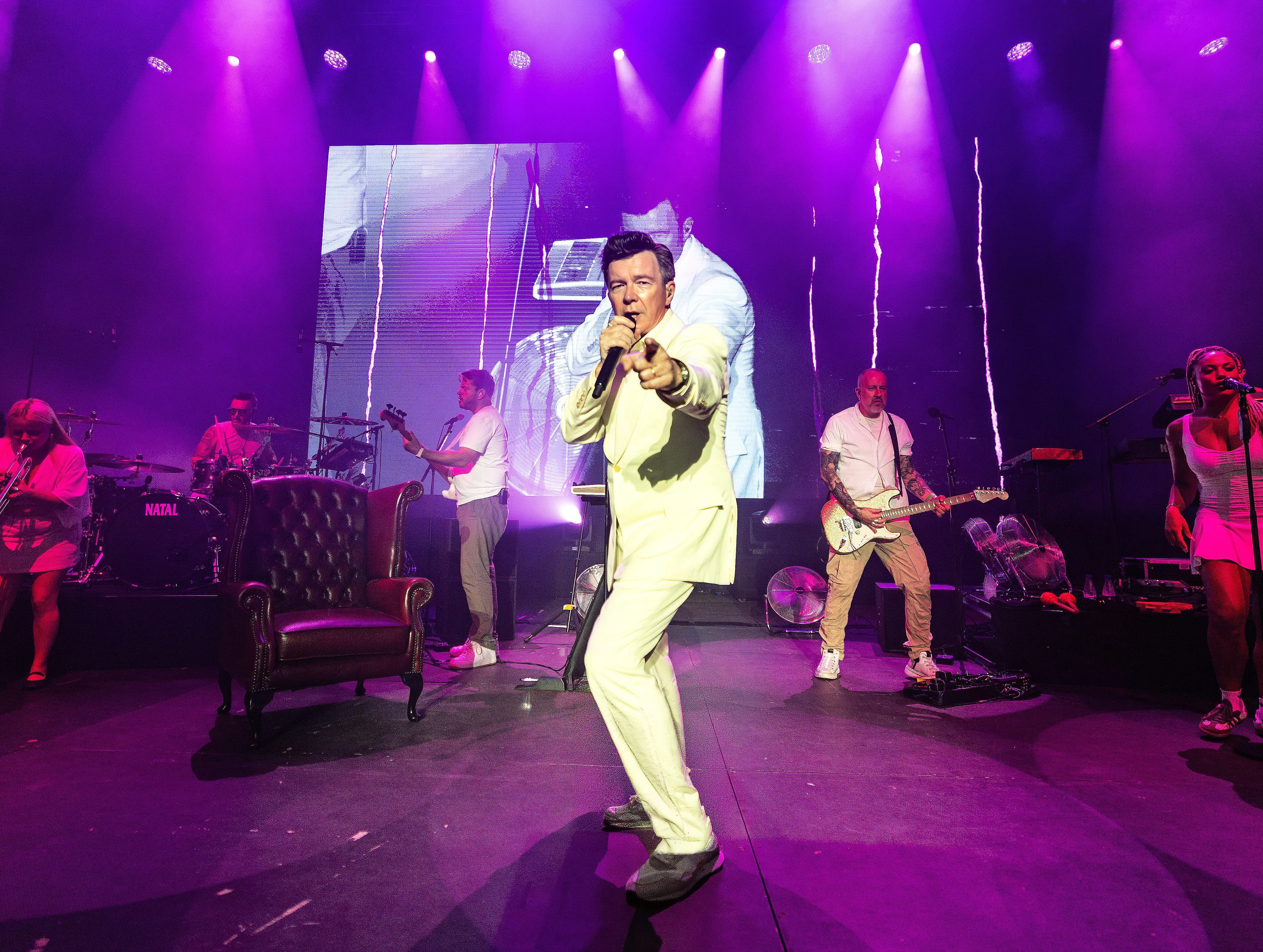 Rick Astley - Fotografia Jose Irun 